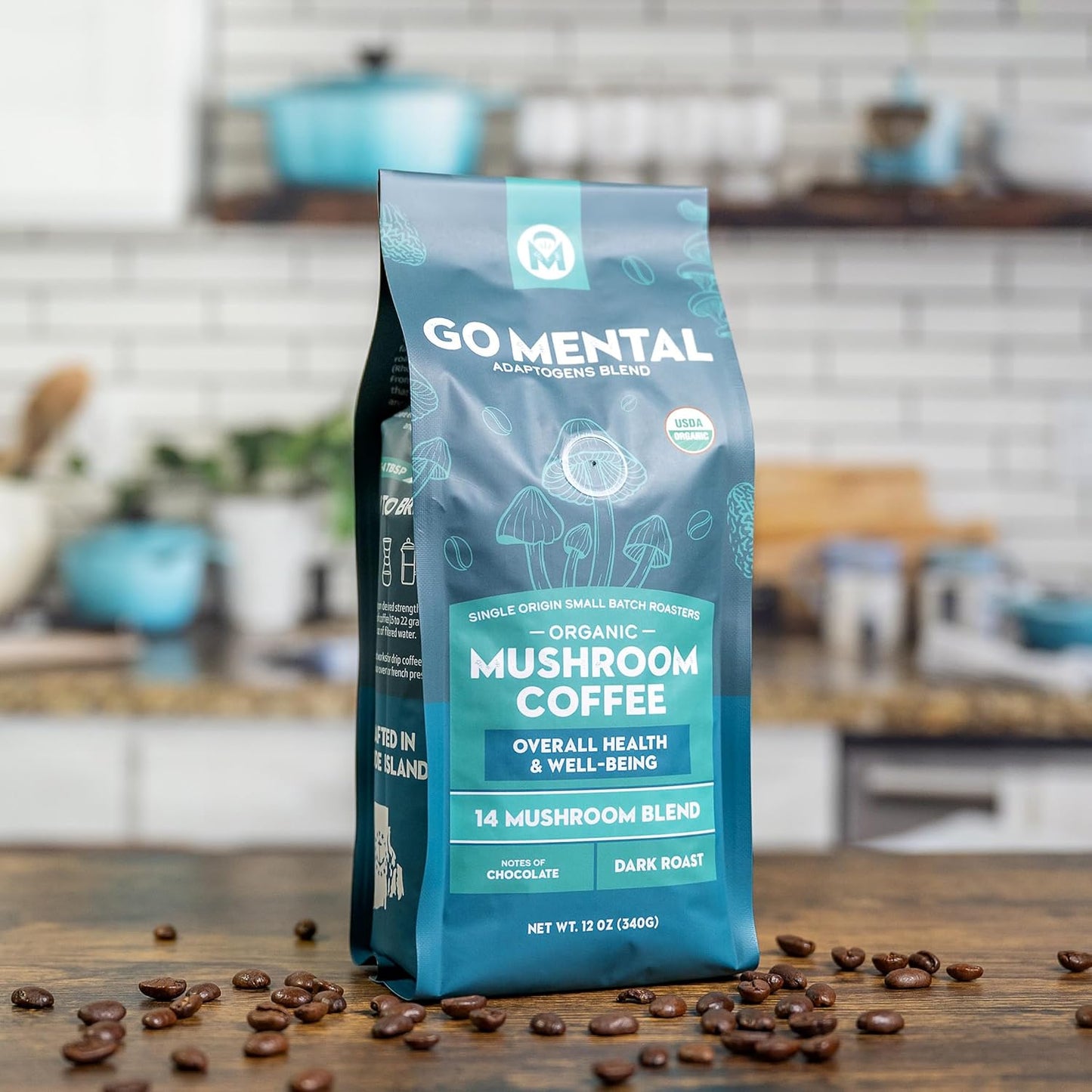 14 Mushroom Coffee Adaptogens Blend WS